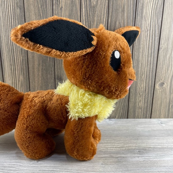 Build-a-Bear Workshop BAB Pokemon Eevee Stuffed Plush NO SOUND - Picture 12 of 16